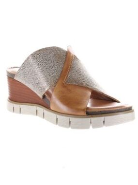 Diba True Beachy Keen leather wedge sandals Size 8